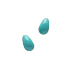 SAKAMOTO COLLECTION 身につける漆 漆のアクセサリー イヤリング 月の勺 エメラルドブルー 坂本これくしょんの艶やかで美しくとても軽い和木に漆塗りのアクセサリー SAKAMOTO COLLECTION wearable URUSHI accessories earrings Moon Ladle emerald blue 耳を包み込むような程よいボリューム感と軽くて着け心地のよさが嬉しい人気のフォルム、上品で爽やかな印象のオリジナルブルーカラーは華やかですが派手すぎず大人の装いを演出、ウレタンコートで安心して長くお使いいただけます。  #イヤリング #earrings #月の勺 #ひよこイヤリング #MoonLadle #エメラルドブルー #EmeraldBlue #軽いイヤリング #漆のイヤリング #漆のアクセサリー #漆塗り #軽さを実感 #耳が痛くない #身につける漆 #坂本これくしょん #会津 