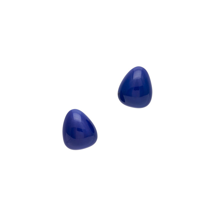 身につける漆 漆のアクセサリー イヤリング 花びら2.2 瑠璃色 坂本これくしょんの艶やかで美しくとても軽い和木に漆塗りのアクセサリー SAKAMOTO COLLECTION wearable URUSHI accessories Earrings  petal 2.2 lapis lazuli blue ふわりと軽やかな花びらのような曲線美が魅力のデザイン、ラピスラズリの様な少し赤味の有る濃て深いブルーはとても人気のお色、つけると耳元や表情がパッと明るくなります。  #イヤリング #Earrings #花びら #petal #瑠璃 #軽やかイヤリング #柔らかい曲線美 #深い青 #耳が痛くない #漆のアクセサリー #漆塗り #身につける漆 #坂本これくしょん #会津 