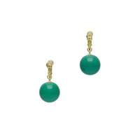 身につける漆 漆のアクセサリー イヤリング 糖蜜珠 ターコイズ色 坂本これくしょんの艶やかで美しくとても軽い和木に漆塗りのアクセサリー SAKAMOTO COLLECTION wearable URUSHI accessories Earrings molasses Pearl turquoise color 魅惑のグリーンを表現、カジュアルな日常使いにも、華やかなお出かけシーンにもマッチ、オールシーズン活用できるアイテム。  #イヤリング #Earrings #糖蜜珠 #ターコイズ色 #turquoise #丸いイヤリング #揺れるイヤリング #耳が痛くない #漆のアクセサリー #漆塗り #身につける漆 #坂本これくしょん #会津  イメージ写真1