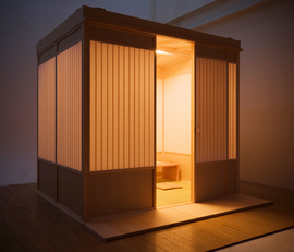 会津の職人技を結集した、部屋の中に組み立てる和室「箱家」が2008年グッドデザイン金賞を受賞。。「箱家」は宮大工を始めとする地元の職人技を結集して、相当しっかりとした、本格的な作りを実現しました。