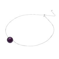 身につける漆 漆のアクセサリー ペンダント 木の実 箔紫色 スライド式 ボックスチェーンコード シルバー 坂本これくしょんの艶やかで美しくとても軽い和木に漆塗りのアクセサリー SAKAMOTO COLLECTION wearable URUSHI accessories  pendants Nuts Purple color Adjustable Box Chain Code 高級感漂う香りたつような艶やかなお色が人気のパープル、ポロッとこぼれるような可愛らしさが魅力の素敵なフォルム、便利でスタイリッシュなシルバーコードはお洋服に合わせて長さ調節が可能です。  #漆のアクセサリー #軽いペンダント #漆のペンダント #木の実 #紫色 #古希のプレゼント #喜寿のプレゼント #accessories #jewelry #pendants #purplecolor #ForPresent #ForGift #fashion #design #身につける漆 #軽さを実感 #坂本これくしょん イメージ写真1