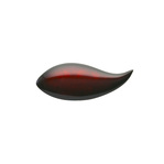 身につける漆 漆のアクセサリー ブローチ さかな ボルドーぼかし 坂本これくしょんの艶やかで美しくとても軽い和木に漆塗りのアクセサリー SAKAMOTO COLLECTION wearable URUSHI accessories brooches Fish Blurred Bordeaux red 流れる曲線の美しいフォルムが印象的、縁取りを黒でぼかし深みのある独特の艶ややかさ大人のワインレッド。  #ブローチ #brooches #さかな #ボルドーぼかし色 #魚のブローチ #美しい曲線 #軽いブローチ #漆のアクセサリー #漆塗り #身につける漆 #坂本これくしょん #会津 