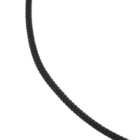 身につける漆 アクセサリー用コード 黒色 八つ打ちコード シルクコード 坂本これくしょんの漆のアクセサリーを素敵に輝かせるアクセサリー用コード wearable URUSHI accessorie cord Silk Eight strand plaited cord black 肌ざわりのいいシルクを使用したシンプルなブラックカラーコード、とても使いやすい少し長めの60cm、 カジュアルにも、華やかなシーンにも、いろいろなトップとあわせやすく通し替えすればコーディネイトの幅がぐっと広がります。 イメージ写真2