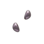 SAKAMOTO COLLECTION 身につける漆 漆のアクセサリー イヤリング 月の雫 すみれ色 坂本これくしょんの艶やかで美しくとても軽い和木に漆塗りのアクセサリー SAKAMOTO COLLECTION wearable URUSHI accessories Earrings Moon Drop violet color まろやかな曲線の程よいボリューム感でお顔の輪郭を選ばずに身に着けることができ人気、上品で温かみのある・誠実で・可憐なイメージのパープルカラーは日本女性の肌の色にとても良く合い、軽く1日つけていても耳が痛くなりにくいのも嬉しいポイントです。  #イヤリング #月の雫 #すみれ色 #パープルイヤリング #紫イヤリング #earrings #violet #MoonDrop #軽いイヤリング #漆のイヤリング #軽さを実感 #耳が痛くない #漆のアクセサリー #漆塗り #身につける漆 #坂本これくしょん #会津 