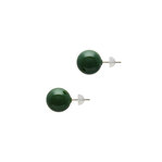 身につける漆 漆のアクセサリー チタンポストピアス 糖蜜珠 深緑色 坂本これくしょんの艶やかで美しくとても軽い和木に漆塗りのアクセサリー SAKAMOTO COLLECTION wearable URUSHI earrings Molasses Jewel Deep green 大人の魅力を引き出すシックな緑、糖蜜のように艶やかな丸い珠が耳元にピタッと寄り添う愛らしいチタンポストピアス。  #ピアス #earrings #Pierce #糖蜜珠 #深緑色 #緑色ピアス #チタンポストピアス #軽いピアス #耳が痛くない #漆のアクセサリー #身につける漆 #坂本これくしょん #会津 