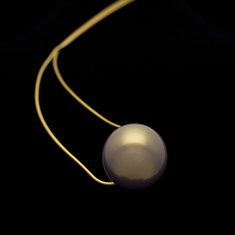 72N8392 SAKAMOTO COLLECTION wearable URUSHI pendant Jewelry Nuts Golden Pale purple-a.jpg