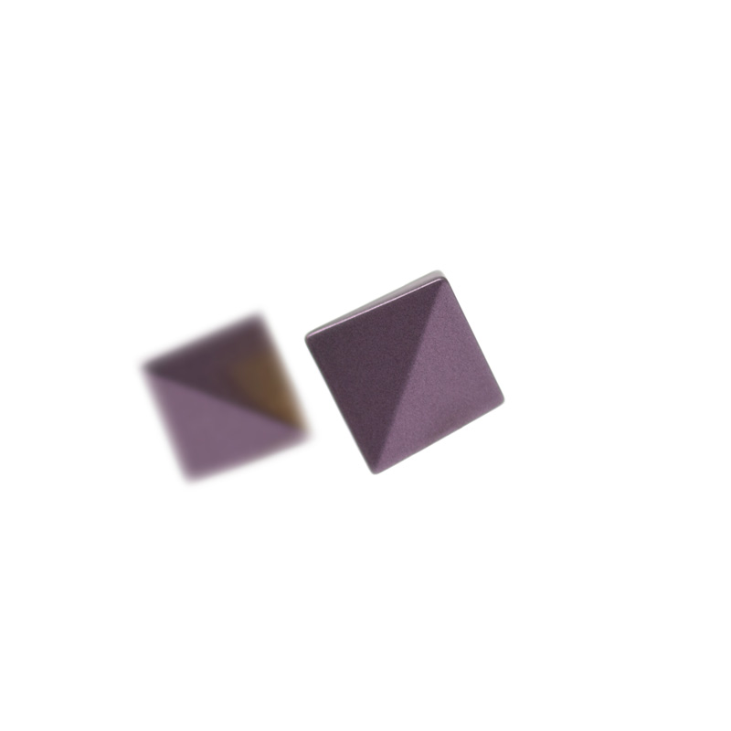85E3126 Earrings ridge line 2 violet color-4.jpg